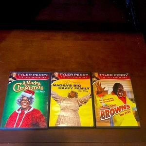 Tyler Perry's A MADEA CHRISTMAS & Big Happy Family The Plays on DVD